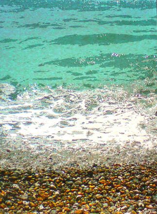 Fragments - 2013<br /><br /><h6>Dorset: Wave</h6>  Artistâ€™s own photography printed on canvas <br /> 720mm x 1000mm H <br /><br /><br /><br /><br /><br /><br /><h7>Sold</h7>
